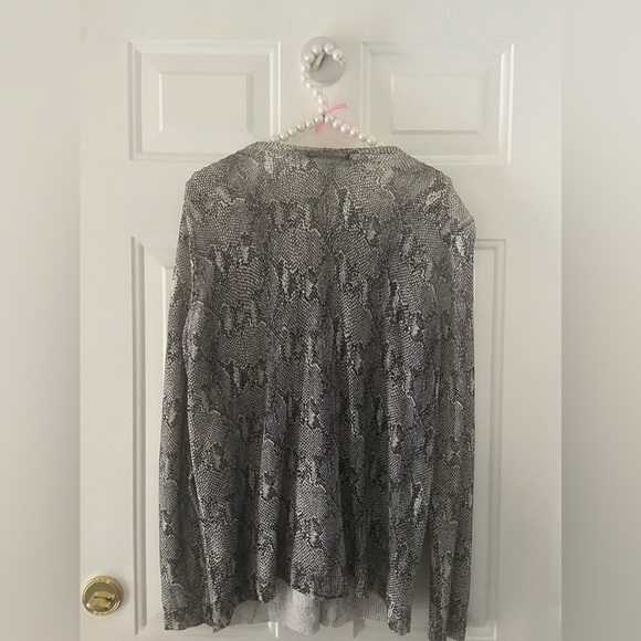 Snakeskin pattern Sweater Jones NY - Picture 6 of 8